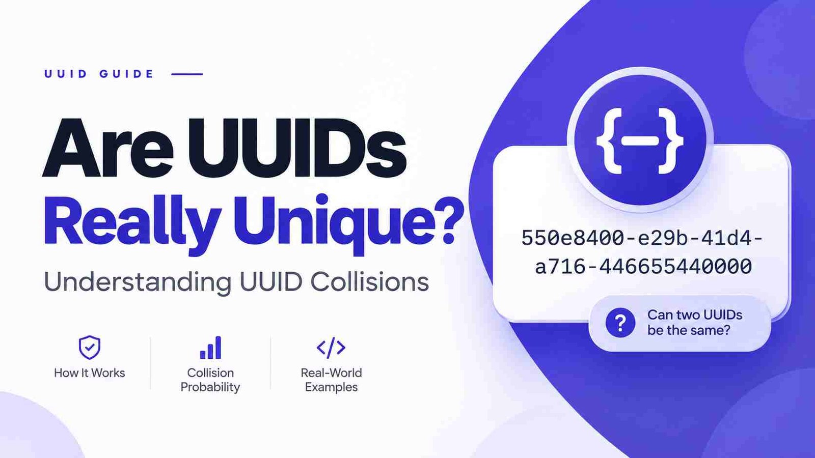 Are UUIDs Really Unique? Understanding UUID Collisions